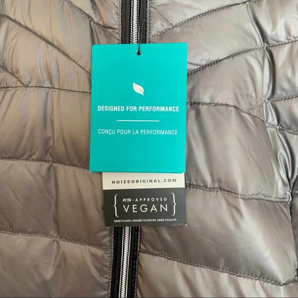 Noize Gray Kern Hooded Puffer Jacket Size L - Picture 7 of 7